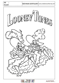 luney-tunes boyama sayfaları